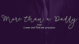 Find Me, I'll be waiting for you little one. ASMR, Daddy, Dark romance
