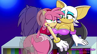 Amy Rose Cucks Rouge The Bat (reupload)