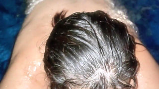 Spanish MILF Threesome at the Pool