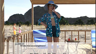 Primal instinct: silly couple on the beach ep 8