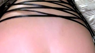Brunette takes big cock up the ass