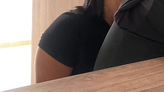 I wanted to try my stepfather's BBC -amateur couple- nysdel