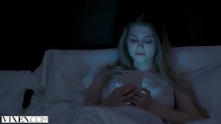 Horny Blonde, Xander Corvus And Bunny Colby - Teenage 18+ Whore Gets Punished