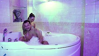 Brunette hardcore blowjob