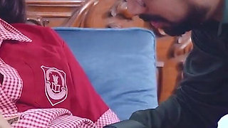 Desi Hot and Sexy School Girl Hardcore Anal Sex with Her Teacher ( Hindi Audio )