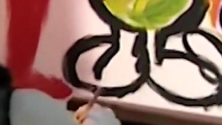 The blonde Fanny Bravo screams and enjoys two cocks