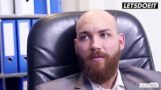 Hot Slut Izzy Mendosa Lets Employee Bang Her Twat In Office - LETSDOEIT: Porn