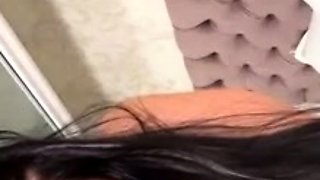 Big boobs milf masturbates with her dildo