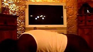 BBC Fucks Girl in the Kitchen as Hubby Watches