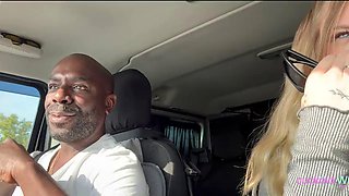 Valentine Baxton Fucked by BBC in the Parking Lot