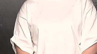 Honoka's Shy Belly Button Close-up - Deep Finger Stimulation