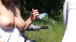 Wild Ride with Busty Friend - Rita Peach