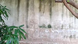 BBC Stepfather Takes Care of BBW Ebony Bitch Hygiene in Outdoor Shower - Better Than Good