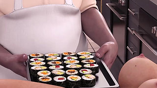 Victoria in Big City 10 They Ate Shusi From Victoria Naked Body