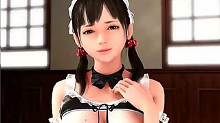 Maid: Blowjob, Cowgirl  Big Tits Porn