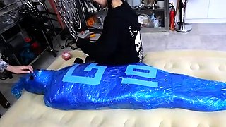 Older Man Mummified With Pierced Nipples – MISTRESS