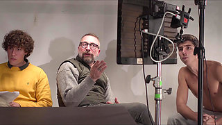 Diabla from Fluffer to star: smashed in the DP on the set