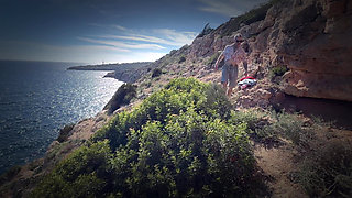 Anal Cheating Fuck on the Cliffs with a Hot Outdoor Slut!
