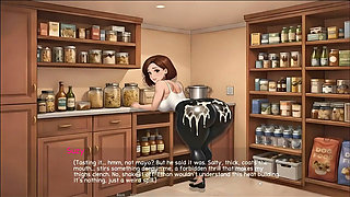 Grandpa Lesson Taboo Hentai Game Ep.2 Cum All Over His Grandson Wife Ass in the Pantry!