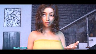 Summertime saga in a fap house with a sex note twist