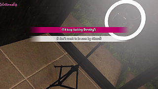 Busty Babe with Glasses Getting Fucked While Streaming