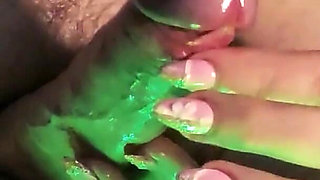 Oiled up Cock Teased with Ice Cums Hard