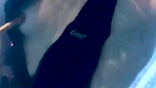 Underwater Bondage, Kink & Cum in My Tight Wetsuit