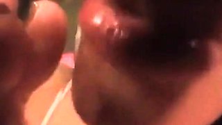 Amateur Foot Fetish Webcam - Solo Toe Sucking