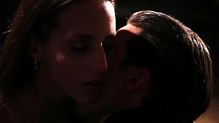Big ass tattooed brunette loves interracial sex