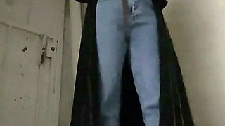 Slutty Muslim Arab Egyptian Wife Exhibiting Outdoors
