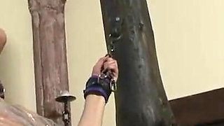 Humiliated wrapped in foil