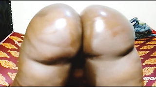 Fat Ass SSBBW Anal Dildoing with Wet Farts and Gapes