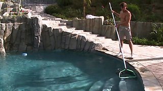 MILFS DAY - Naughty Housewife Loves Pool Guy Attention