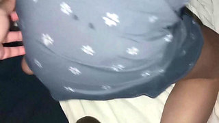 Hot young Alice sucks my, and I catch her on all fours