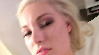 Amateur girlfriend gives blowjob and fucks pov