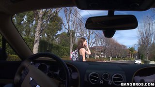 Stretching Anya Olsen’s Pussy