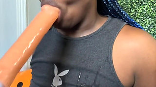 Ebony Girl Face Fuck