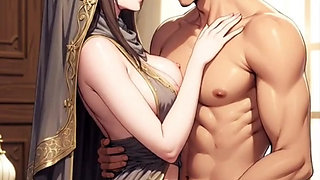 Muslim haseena bhabhi husband k dost se chudi. Ai generated