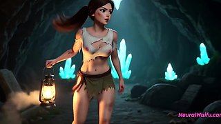 Lara Croft uncovers a mystical Amazon secret - AI Animation