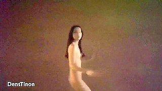 Shameless Teen 18+ Walking Nude In A Park