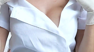 The Dentist Leaned Over-i Saw Her Boobs and Couldn't Help Myself. Rough Sex Right There in the Office