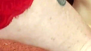 Stepmother Masturbates with Sex Doll, Stepson Spies on Her with Lust.