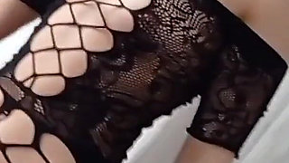 Erotic Vid Session Fishnet Before Fuck