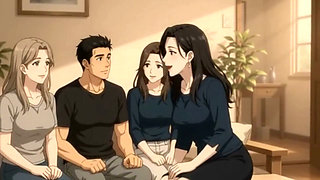 Wife Comes Home Early and catch her husband with her friend