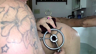 My Wife Gaping My Asshole and Pissing in It