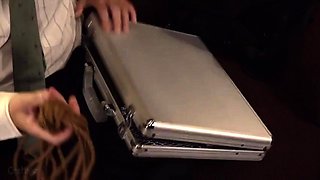 Busty japanese hinanos fingered and toyed by two dudes