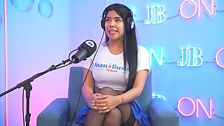 Busty Latina Mayaofi Rides Sybian Machine Hard and Gets Facial Cum from Cameraman