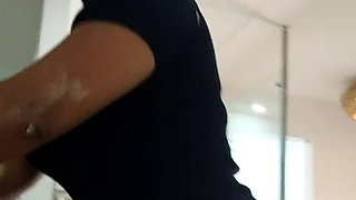 Asian japanese amateur has deep throat