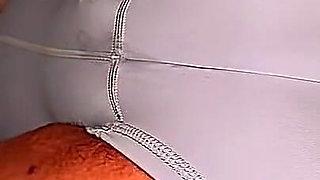 Perfect Cameltoe in Hot Yoga Shorts Rubbing My Cock on Her