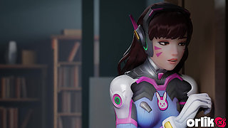 Mercy’s Romantic Dinner Gone Wrong - BBC Ruins Her Ass - 3D Overwatchanimation